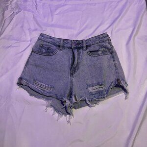 PacSun High Waisted Jean Shorts